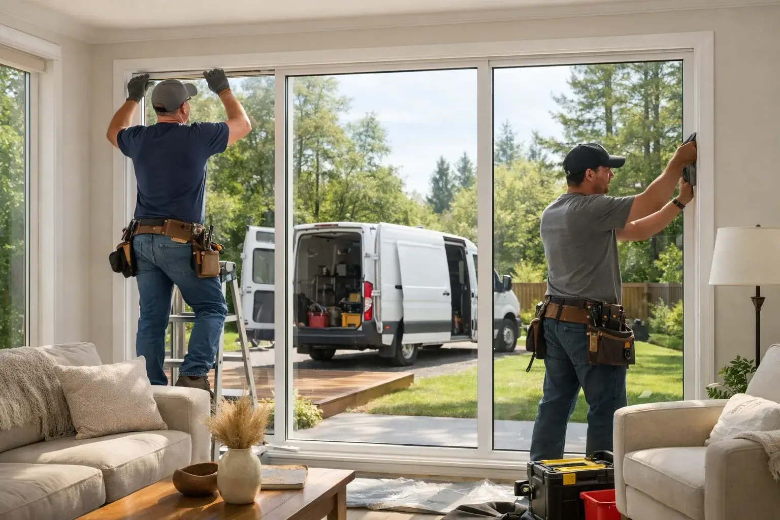 Cresson — window installation