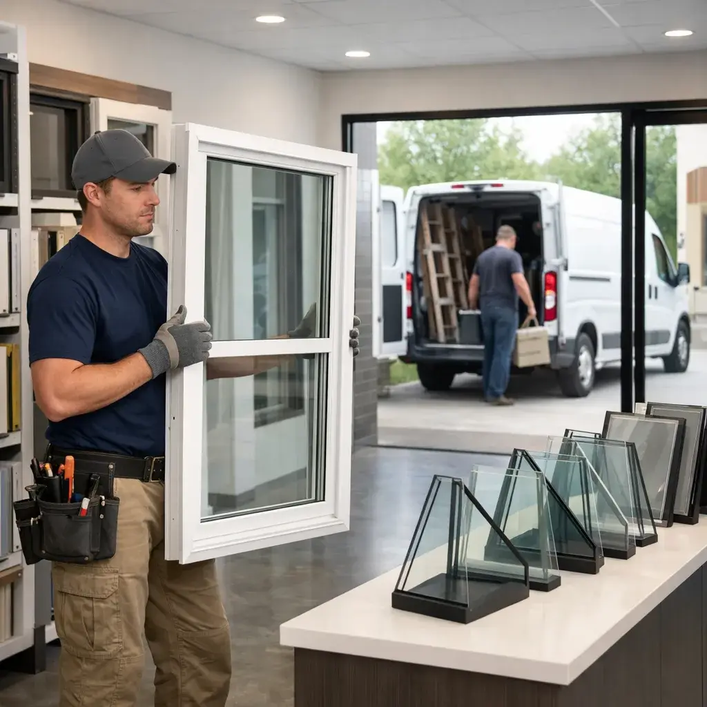 Ebensburg — window installation