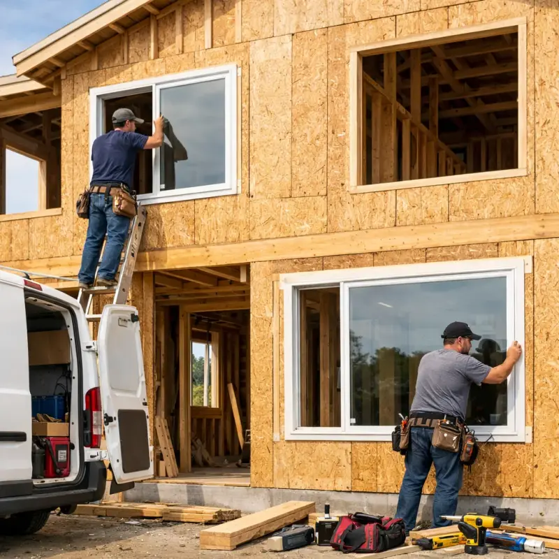 New Construction Windows Northern Cambria